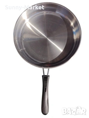 Супер здрави и качествени 3  броя тигани с дръжка 22/24/26 см., снимка 4 - Съдове за готвене - 53528335