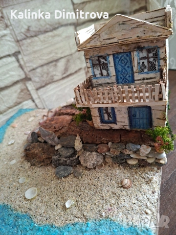 Лято на морският бряг-ръчна изработка.