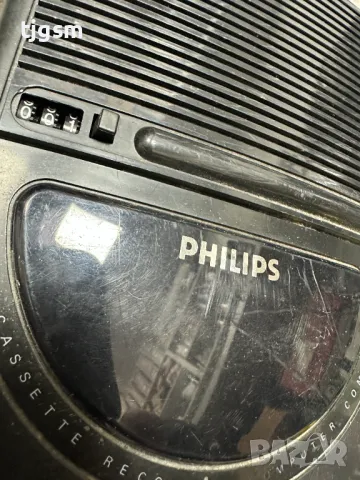 Касетофон диктодон Philips D6280 Portable Cassette Audio, снимка 2 - Аудиосистеми - 49935925