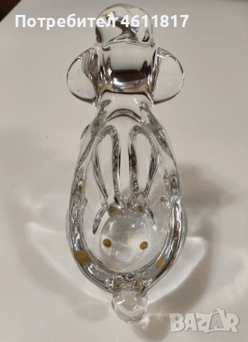 Кристална фигура Куче, снимка 5 - Колекции - 51933930