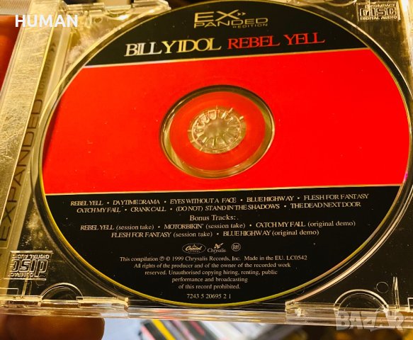 Billy Idol,Depeche Mode,Offspring , снимка 7 - CD дискове - 43171618