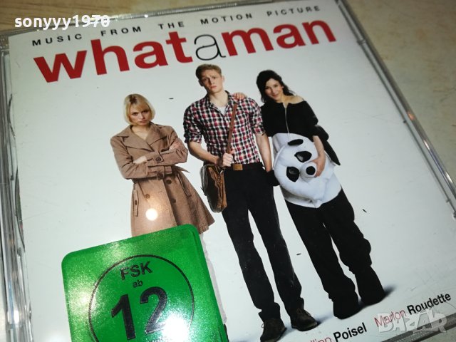 WHAT A MAN CD X2 ВНОС GERMANY 2812231133, снимка 7 - CD дискове - 43569141