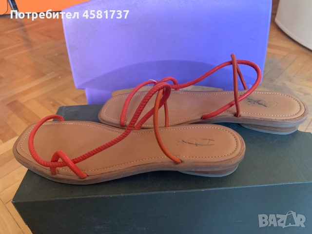 Сандали Cos естествена кожа, 39 размер, нови, снимка 8 - Сандали - 51613860