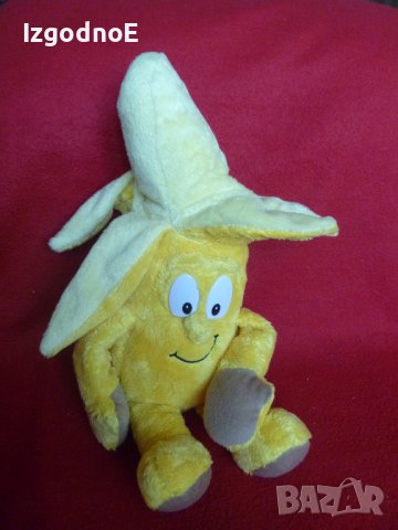 Плюшена играчка банан, снимка 2 - Плюшени играчки - 40609529