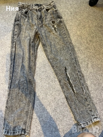 Сиви детски дънки, снимка 2 - Детски панталони и дънки - 51828774