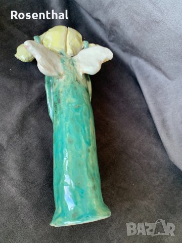 Ръчно изработено Арт статуетка на ангелче, снимка 4 - Декорация за дома - 34855387