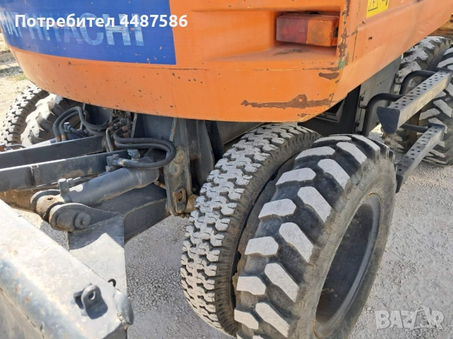 Употребяван ротационен колесен багер FIAT-HITACHI FH85 W, снимка 8 - Индустриална техника - 53204423