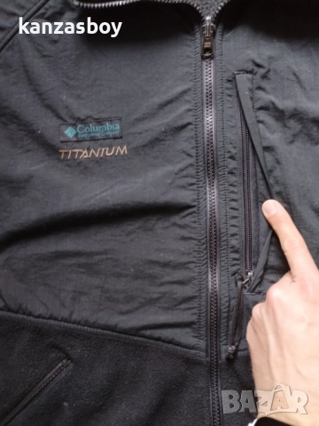 columbia titanium portland oregon u.s.a. 2.0 Full Zip Fleece Jacket - страхотно мъжко яке 2XL, снимка 2 - Якета - 52910250