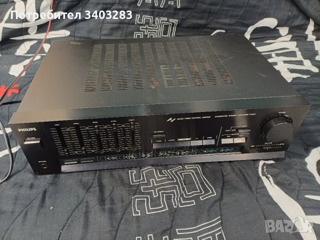 Усилвател Phillips FA567, снимка 2 - Ресийвъри, усилватели, смесителни пултове - 52492755