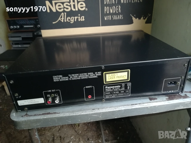 PANASONIC SL-PJ24 CD PLAYER-MADE IN JAPAN-ВЧЕРА ВНОС ОТ SWISS 0711251632LCHERY2, снимка 16 - Декове - 52334094
