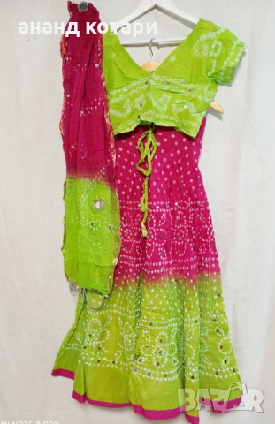 Ленга чоли традиционен комплект от Раджастан- ”Бандеж”, снимка 7 - Рокли - 21055632