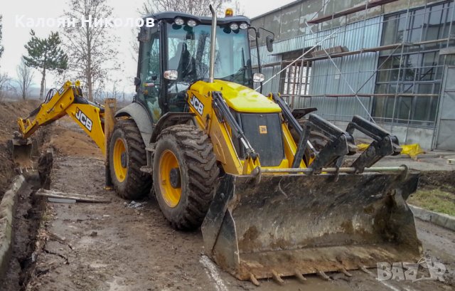 Снегопочистване и услуги с комбиниран багер JCB /фадрома/ изкоп, насип, подравняване, разбиване, чук, снимка 1 - Други ремонти - 26182742