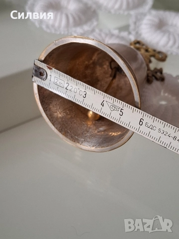 Звънче, снимка 5 - Антикварни и старинни предмети - 52913006