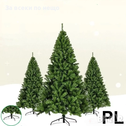Коледни елхи зелени – различни размери Код P1460, снимка 3 - Декорация за дома - 52318406