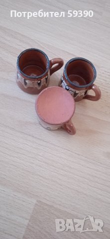 Керамични битови чашки , снимка 3 - Чаши - 43559186