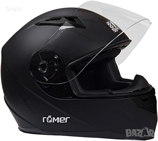 Модерна каска с пълно лице, ежедневна мотоциклетна каска, унисекс, XL, S размер