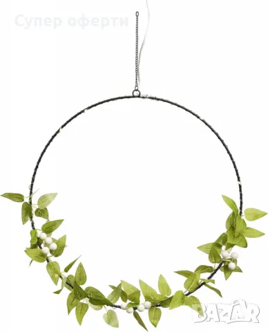 LED декоративен пръстен 20 топли бели светодиода