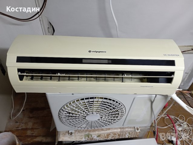 Климатик Nippon12 ка с монтаж, снимка 3 - Климатици - 43961246