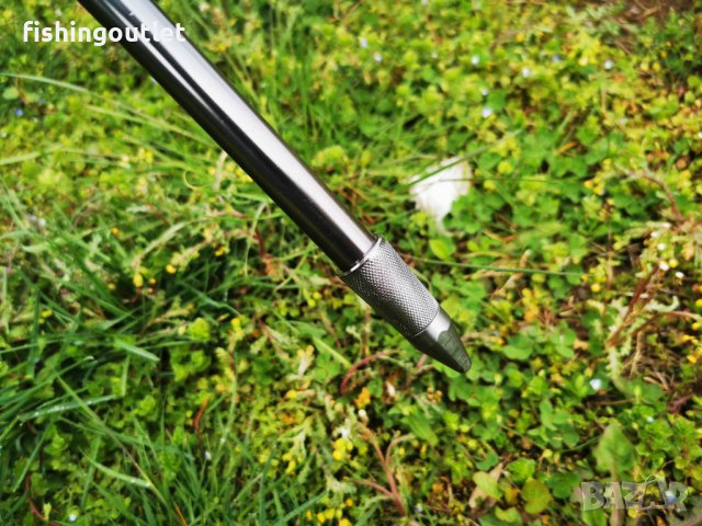  Масивна шаранджийска стойка за 5 въдици с три комплекта крака, снимка 12 - Такъми - 30895634