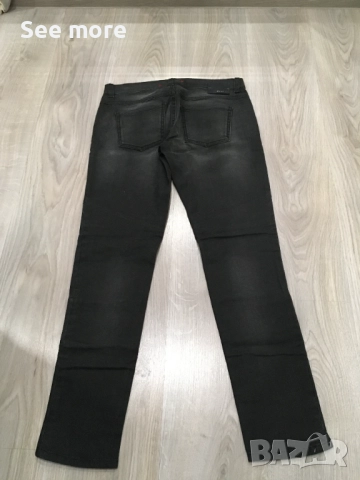 PINKO дамски дънки с естествена кожа US28, снимка 11 - Дънки - 52101654