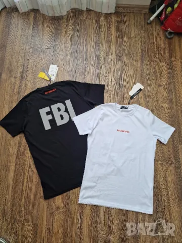 Страхотна мъжка тениска BALENCIAGA размер S M L XL 2XL , снимка 2 - Тениски - 50392373