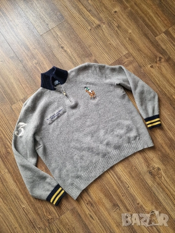 Страхотен мъжки пуловет суитчър POLO RALPH LAUREN размер M , снимка 2 - Пуловери - 52763832