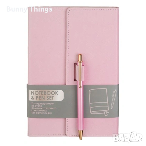 Офис комплект, тефтер A5 PU 80 листа & химикалка - 2 бр., снимка 5 - Ученически пособия, канцеларски материали - 53409254