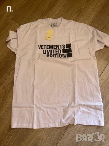 Тениска vetements унисекс , снимка 1 - Тениски - 38019840