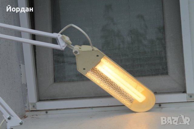 Разтегателна лампа''OSRAM DULUX TABLE-8'', снимка 9 - Колекции - 38258495