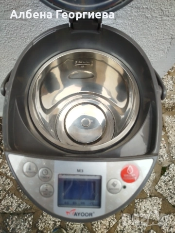Диспенсър за топла вода MAYOOR  -750 W - 4.5 L, снимка 5 - Кухненски роботи - 53021589