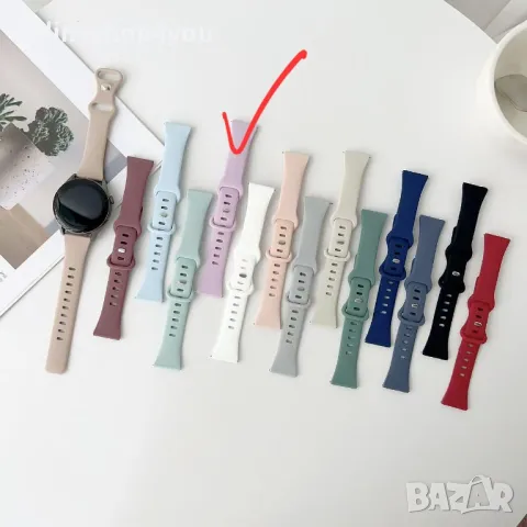 Тясна Силиконова Каишка за Huawei Watch GT5 41мм | GT4 41mm - (18мм)