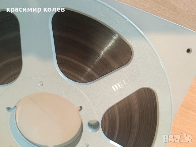 оригинални пластмасови ролки с ленти "TDK, MAXELL,REVOX"/26 см./, снимка 14 - Декове - 50521613