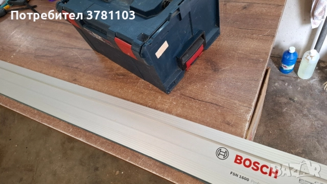 Ръчен Циркуляр BOSCH GKS 55 + G + FSN 160 Линеал, снимка 8 - Циркуляри - 52361240