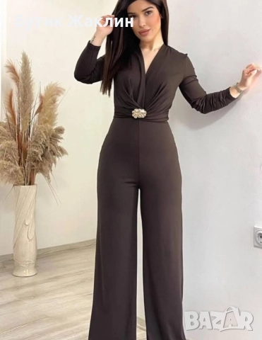 Дамски еластичен гащеризон , снимка 4 - Гащеризони - 52716457