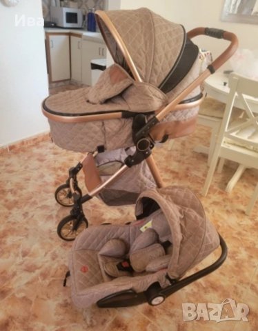 БЕЗПЛАТНА ДОСТАВКА Нова комбинирана бебешка количка , снимка 16 - Детски колички - 43183388