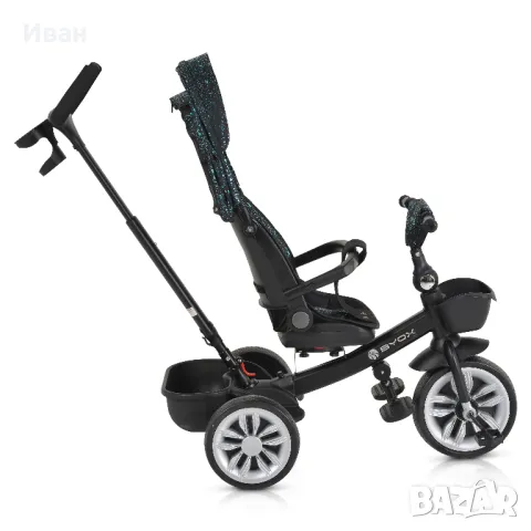 ТОП ЦЕНА!НОВО!Детска триколка Byox Space с регулируема облегалка,EVA гуми, снимка 17 - Детски велосипеди, триколки и коли - 49179371