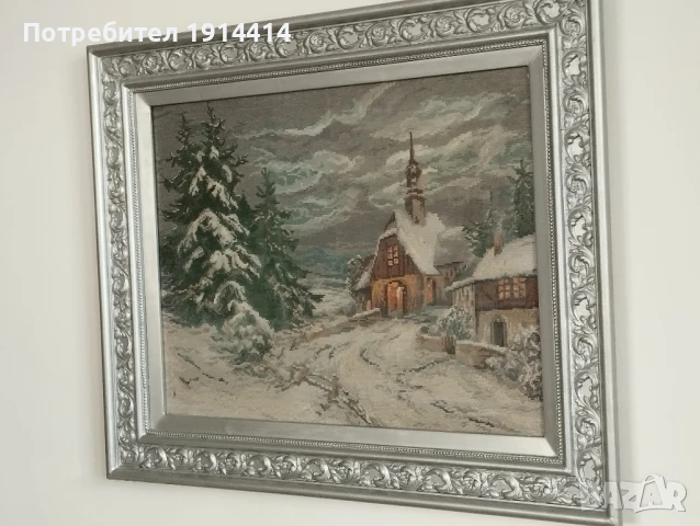 Гоблени по Вилер прецизно ушити по поръчка от специалист с DMC конци