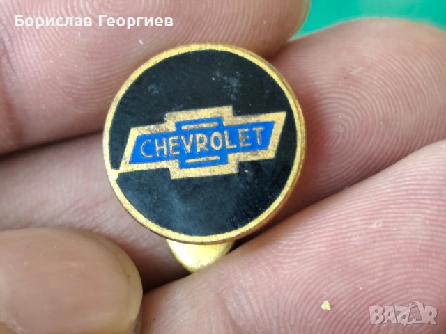Значка с емайл chevrolet 