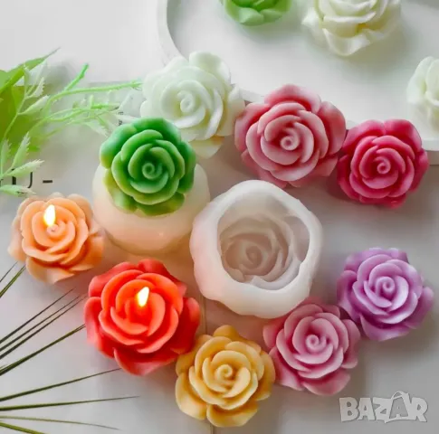 Молд роза 5 см (12), снимка 5 - Форми - 50413021