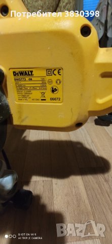 Циркуляр  DeWalt  DWS773, снимка 4 - Други инструменти - 43415025