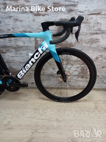 Карбонов шосеен велосипед Bianchi Oltre XR4 CV Disc Ultegra Di2 12 Hunt, снимка 2 - Велосипеди - 43173169