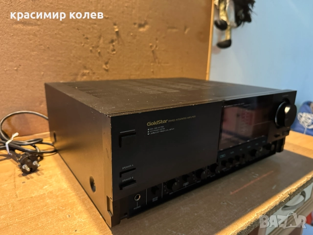 усилвател "GOLDSTAR GSA-9320", снимка 4 - Ресийвъри, усилватели, смесителни пултове - 52679146