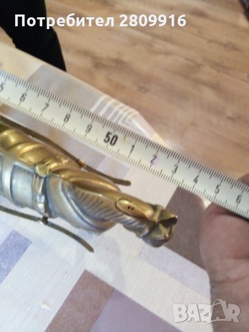 Бронзова кутия за бижута, Карета с кон, снимка 5 - Антикварни и старинни предмети - 32387535