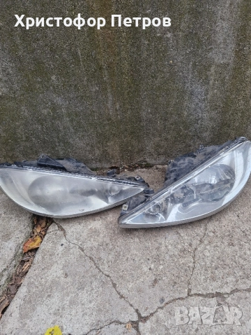 фарове  двусекционни за пежо 206 