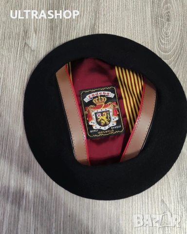 Codeba Beret Unisex Basque 100% Wool Size 54