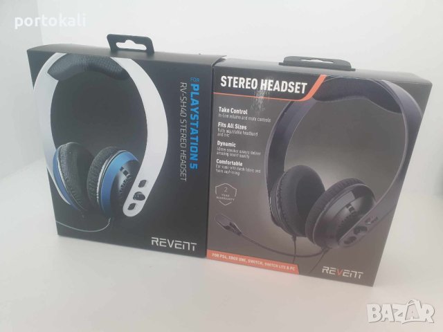 НОВИ! Слушалки Revent за PS5 Playstation 5 Плейстейшън Xbox ONE , PC и други , снимка 3 - Слушалки и портативни колонки - 43136098