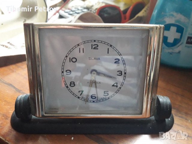 Руски часовник Слава. Работи точно. Има и звънец., снимка 4 - Други - 37230353