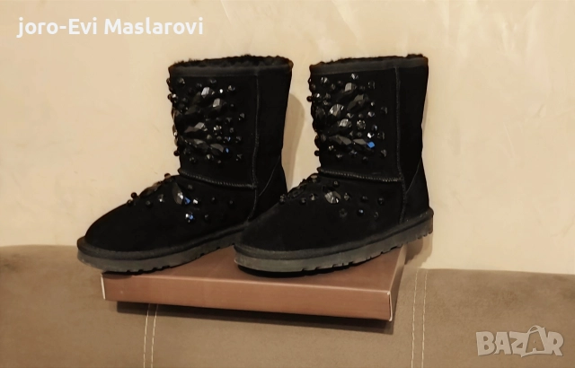 Дамски зимни боти 37 номер , снимка 3 - Дамски боти - 52840557