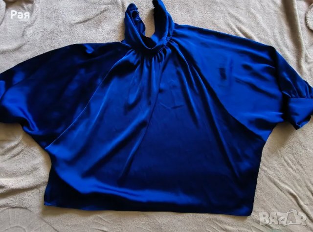 Елегантна блуза Zara в турско синьо , снимка 1