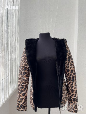 Двулицево зимно яке 2в1, снимка 6 - Якета - 43153567